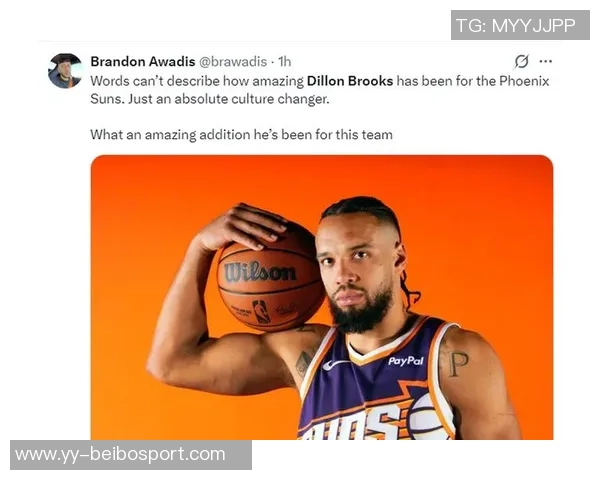 狄龙悄然改变太阳气质媒体人称其输出能力依旧强劲